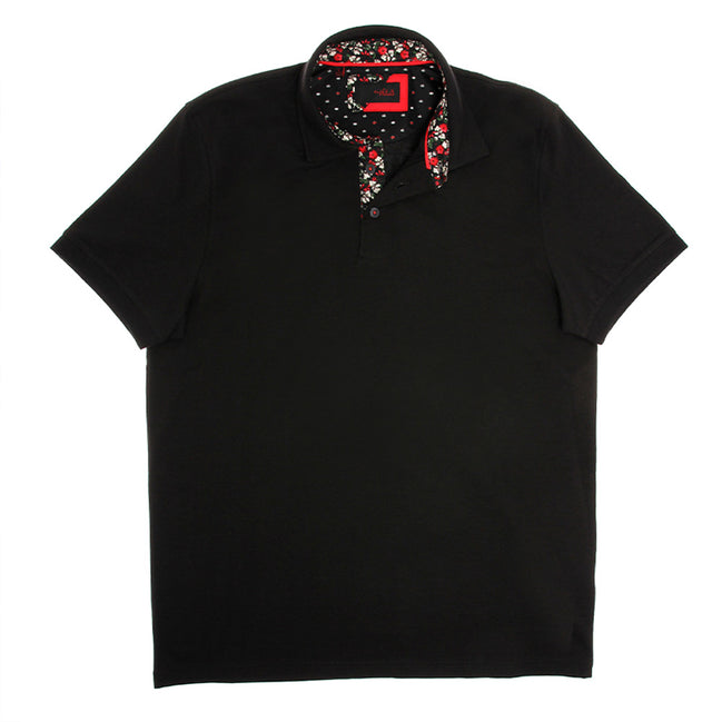 Black Polo Shirt Polos EightX