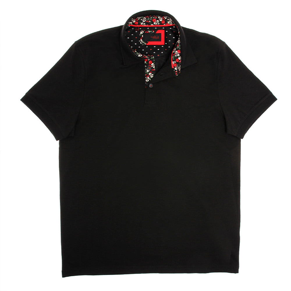 Black Polo Shirt Polos EightX   