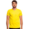 Essential V Neck T-Shirt - Yellow T-Shirts Eight-X   